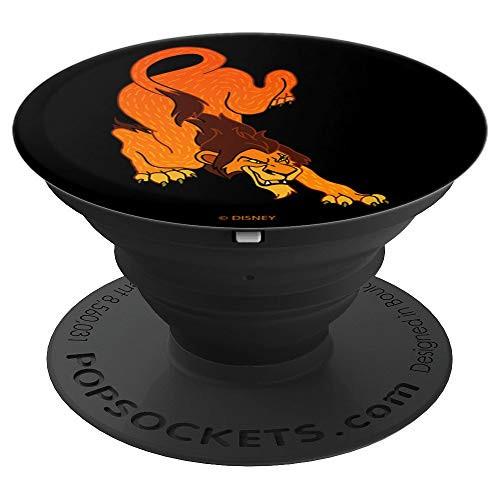 Disney The Lion King Scar Ready To Pounce - PopSockets Grip and Stand for Phones and Tablets Disney The Lion King Scar Ready To Pounce - PopSockets Grip and Stand for Phones and Tablets