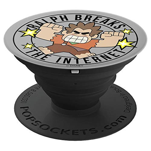 Disney Wreck It Ralph 2 Comfy Princess Ralph Circle Logo - PopSockets Grip and Stand for Phones and Tablets