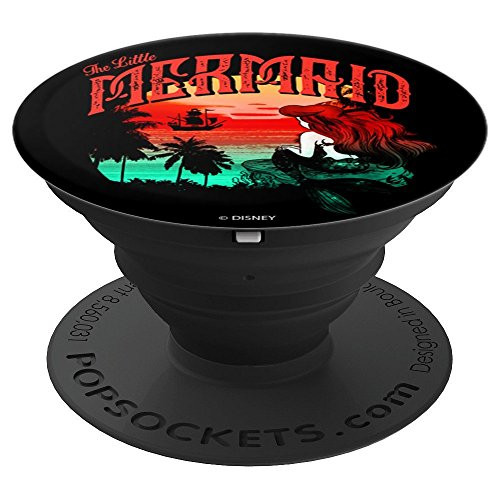 Disney Little Mermaid Ariel Waiting Vintage Scene - PopSockets Grip and Stand for Phones and Tablets