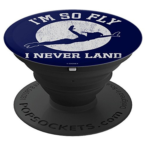 Disney Peter Pan Silhouette I'm So Fly I Never Land - PopSockets Grip and Stand for Phones and Tablets Disney Peter Pan Silhouette I'm So Fly I Never Land - PopSockets Grip and Stand for Phones and Tablets