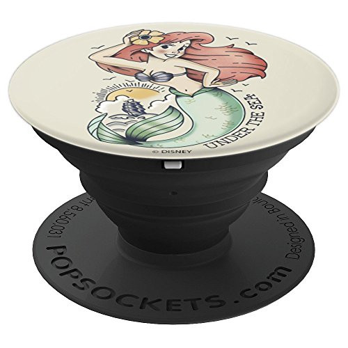Disney Little Mermaid Ariel Under The Sea Tattoo - PopSockets Grip and Stand for Phones and Tablets Disney Little Mermaid Ariel Under The Sea Tattoo - PopSockets Grip and Stand for Phones and Tablets