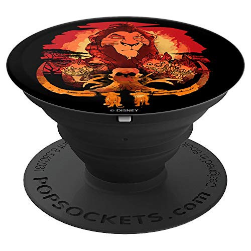 Disney The Lion King Scar Elephant Grave Poster PopSockets Grip and Stand for Phones and Tablets Disney The Lion King Scar Elephant Grave Poster PopSockets Grip and Stand for Phones and Tablets