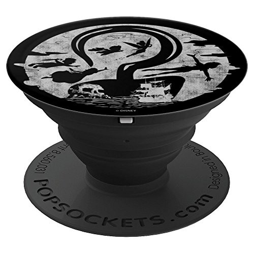 Disney Peter Pan Hook Moon - PopSockets Grip and Stand for Phones and Tablets