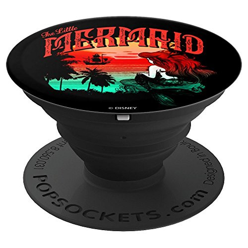 Disney The Little Mermaid Ariel Waiting Portrait PopSockets Grip and Stand for Phones and Tablets