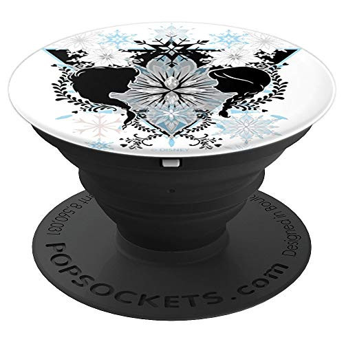 Disney Frozen Elsa And Ana Silhouette Boho Snowflake - PopSockets Grip and Stand for Phones and Tablets Disney Frozen Elsa And Ana Silhouette Boho Snowflake - PopSockets Grip and Stand for Phones and Tablets