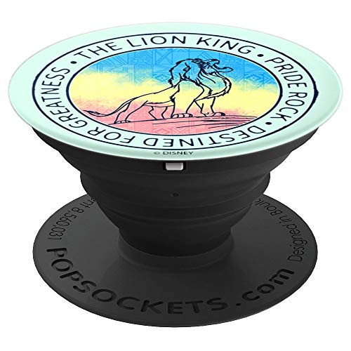 Disney The Lion King Simba Pride Rock Destined For Greatness - PopSockets Grip and Stand for Phones and Tablets