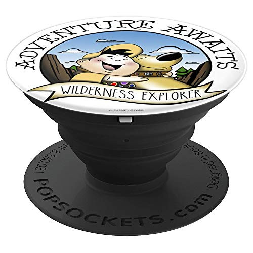 Disney Pixar Up Adventure Awaits Wilderness Explorer - PopSockets Grip and Stand for Phones and Tablets