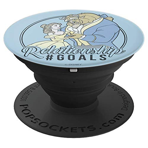 Disney Beauty And The Beast Hashtag Relationship Goals PopSockets Grip and Stand for Phones and Tablets