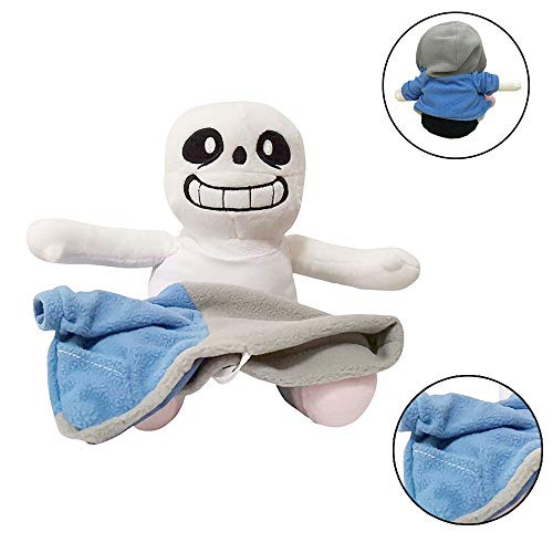 HUANHE Sans Plush Stuffed Doll?Blue Plush Papyrus Plush Stuffed Doll , Plush Toy Doll for Children's Gifts Doll Gift