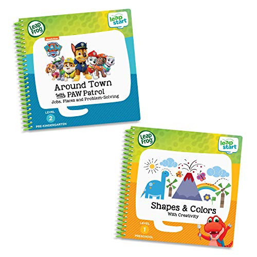 LeapFrog LeapStart 2 Book Combo Pack: Shapes & Colors & Around Town with PAW Patrol