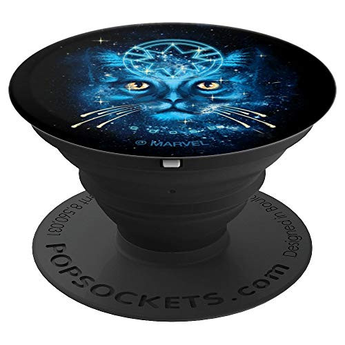 Marvel Captain Marvel Blue Galactic Goose Cat - PopSockets Grip and Stand for Phones and Tablets