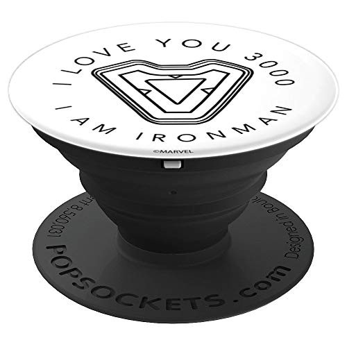 Marvel Avengers: Endgame I Am Iron Man Arc Reactor Outline - PopSockets Grip and Stand for Phones and Tablets Marvel Avengers: Endgame I Am Iron Man Arc Reactor Outline - PopSockets Grip and Stand for Phones and Tablets