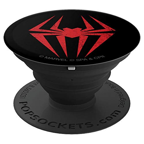 Marvel Spider-Man Into the Spider-Verse Spider-Gwen Logo - PopSockets Grip and Stand for Phones and Tablets