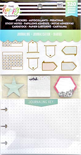 Me & My Big Ideas PLMP-13 Happy Planner Cards/Sticky Note Multi Pack-Journaling, 394/Pkg