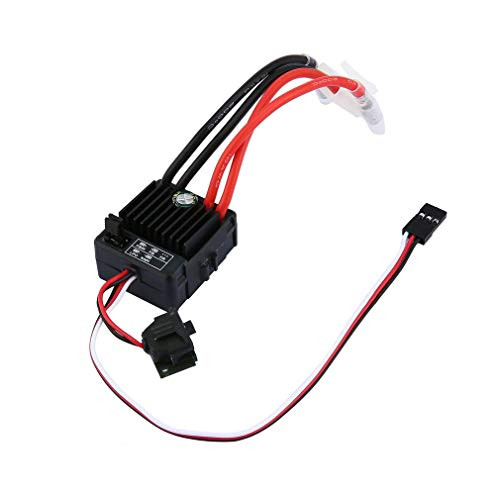 Shaluoman Waterproof 60A Brushed ESC Electronic Speed Controller for 1:10 RC Car Shaluoman Waterproof 60A Brushed ESC Electronic Speed Controller for 1:10 RC Car