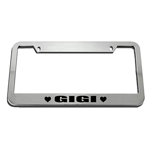 Speedy Pros Gigi License Plate Frame Tag Holder