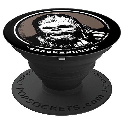 Star Wars Chewbacca Arrghhhhhhh Catchphrase Retro Art - PopSockets Grip and Stand for Phones and Tablets