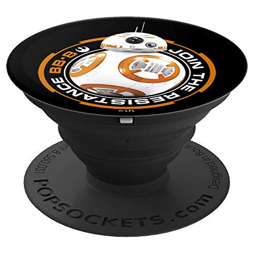 Star Wars BB-8 Join The Resistance Orange Rebel - PopSockets Grip and Stand for Phones and Tablets