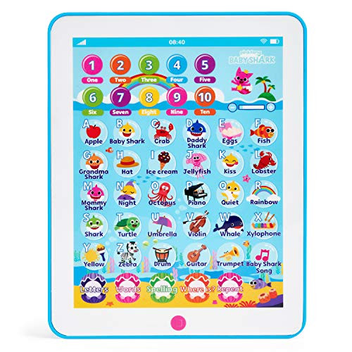 WowWee Pinkfong Baby Shark Tablet - Educational Preschool Toy