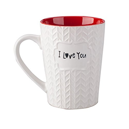 Ynsfree I Love You Mug 16 oz Coffee Tea Cup Gifts for Dad/Father/Mom/Grandma/Ladies/Wife Valentine/Birthday/Christmas/Anniversary Ceramic Office Handle White Mugs Ynsfree I Love You Mug 16 oz Coffee Tea Cup Gifts for Dad/Father/Mom/Grandma/Ladies/Wife Valentine/Birthday/Christmas/Anniversary Ceramic Office Handle White Mugs