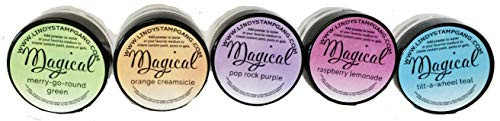 Lindy's Stamp Gang Magical Flat Set, 0.25-Ounce, Under The Boardwalk, 5-Pack