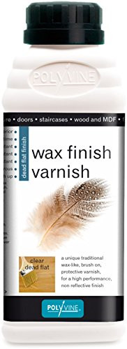 Polyvine Wax Finish Varnish Dead Flat Pint / 500ml