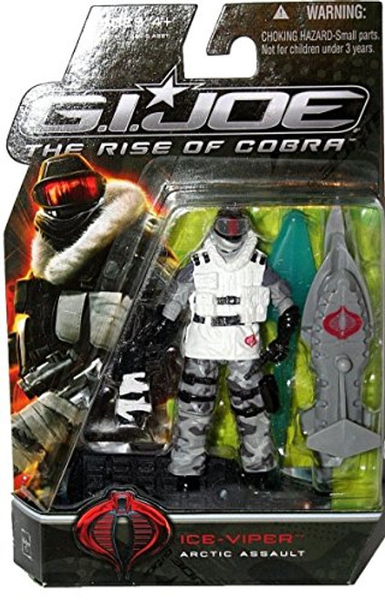 G.I. Joe The Rise of Cobra, Movie Action Figure, Ice-Viper Arctic Assault, 3.75 Inches G.I. Joe The Rise of Cobra, Movie Action Figure, Ice-Viper Arctic Assault, 3.75 Inches