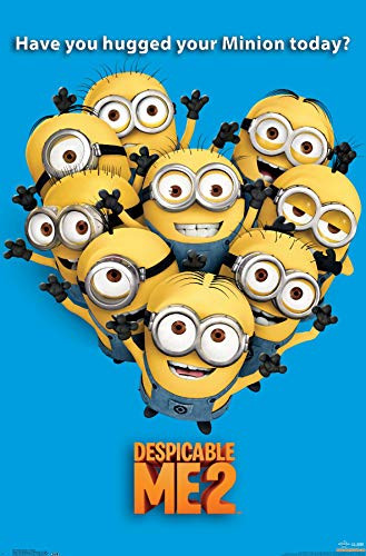 Trends International Illumination Despicable Me 2 - Minions Wall Poster, 14.725" x 22.375", Multi