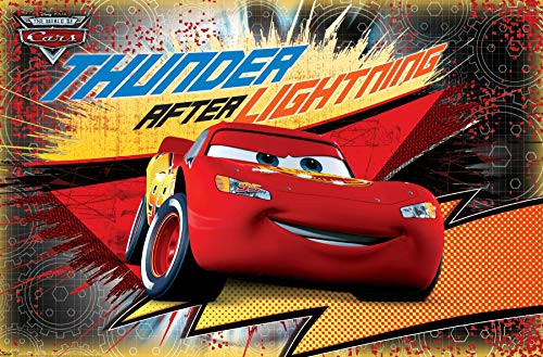 Trends International Disney Pixar Cars - Thunder After Lightning Wall Poster, 14.725" x 22.375", Multi