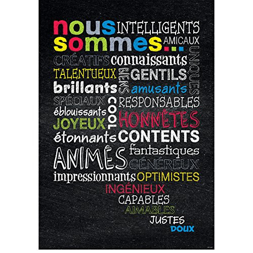 Creative Teaching Press Nous sommes. French Inspire U Poster, CTP (8172)