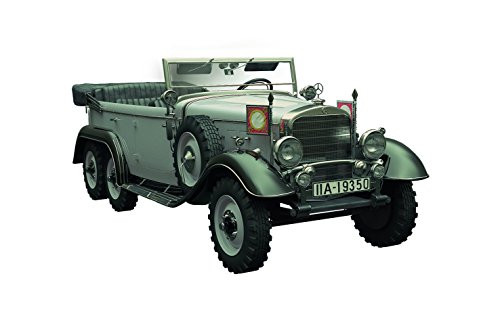 ICM Models ICM 1/72 G4 1935 Prod WWII German Staff Car Snap Fit Model Kit