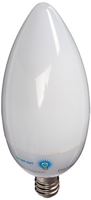 Viribright 750194 B10 25 Watt Replacement, Dimmable, LED Light Bulb, E12 Edison Base, Daylight (6000K), 90+CRI Viribright 750194 B10 25 Watt Replacement, Dimmable, LED Light Bulb, E12 Edison Base, Daylight (6000K), 90+CRI