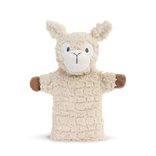 DEMDACO Luna The Llama Soft White 12 inch Polyester Fabric Stuffed Plush Puppet DEMDACO Luna The Llama Soft White 12 inch Polyester Fabric Stuffed Plush Puppet