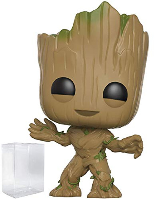 Marvel Funko Guardians of The Galaxy Vol. 2 - Toddler Groot Funko Pop! Vinyl Figure (Includes Compatible Pop Box Protector Case)