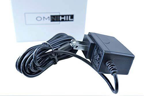 [UL Listed] OMNIHIL 8 Feet Long AC/DC Adapter Compatible with DVE Switching Adapter 9 VDC Volts DSA-9PFB-09 Power Supply Charger AC DC Adaptor Power Supply Charger Cord