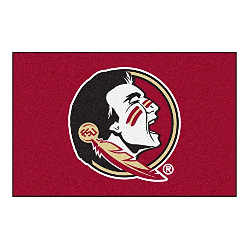 FANMATS NCAA Florida State University Seminoles Nylon Face Starter Rug