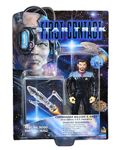 Barbie Star Trek-First Contact-Commander William T. Riker-First Officer, U.S.S. Ente...