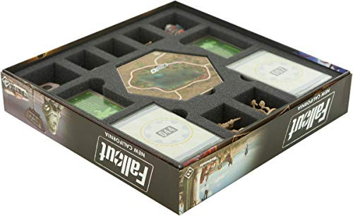 Feldherr Foam Tray Set for Fallout: New California Board Game Box