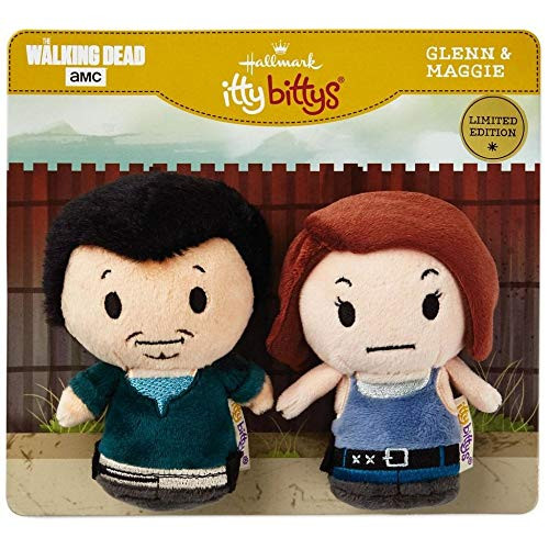 HMK Hallmark itty bittys The Walking Dead Glenn Maggie Plush Limited Edition - Set of 2 HMK Hallmark itty bittys The Walking Dead Glenn Maggie Plush Limited Edition - Set of 2