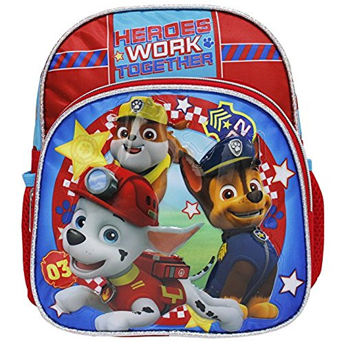 Paw Patrol Nickelodeon 10 inch Backpack Paw Patrol Nickelodeon 10 inch Backpack