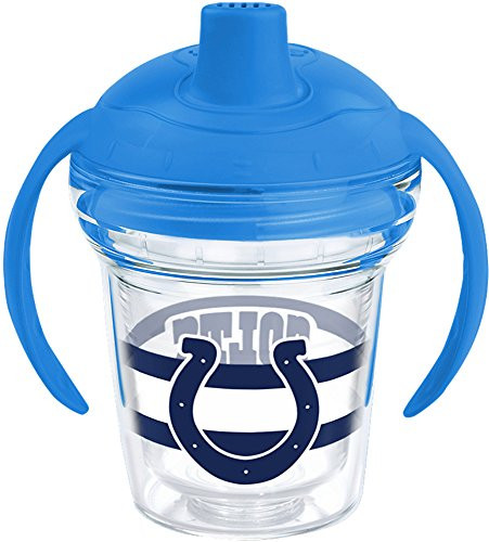 Tervis 1259942 NFL Indianapolis Colts Sippy Cup, 6 oz, Clear