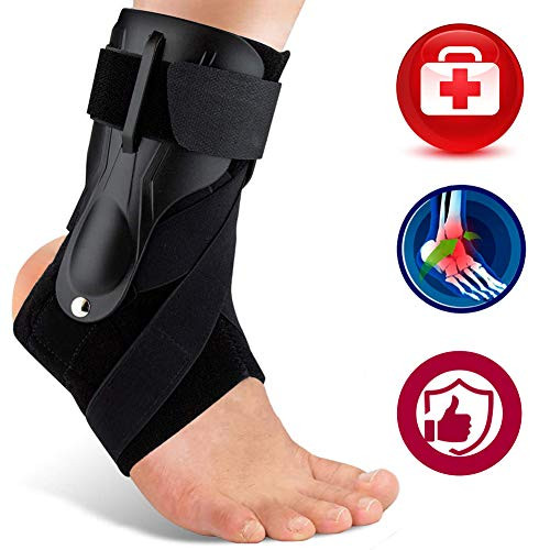 Ankle Support, Ankle Brace for Men & Women, Ankle Support Brace for Ankle Sprains, Sprained Ankle, Ankle Braces, Volleyball, Basketball, Ankle Supports for Women -XL