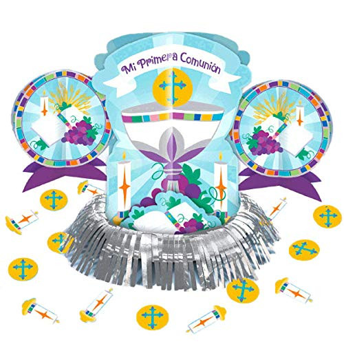 "Mi Primera Comunion" Decorating Kit | Party Tableware, 9 Kits