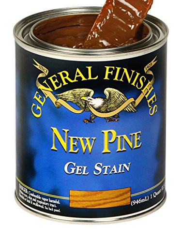 General Finishes NPH Oil Base Gel Stain, 1/2 Pint, New Pine, 1 Half