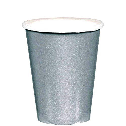 Silver Paper Cups, 9 Oz. | Party Tableware, 120 Ct.