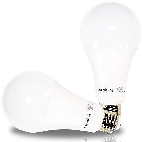 AmeriLuck 3-Way LED Light Bulb A21, 50-100-150W Equivalent (4000K | Cool White, 2 Pack)