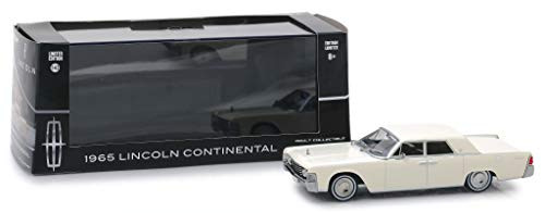 1965 Lincoln Continental Wimbledon White 1/43 Diecast Model Car by Greenlight 86328