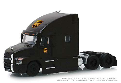 Greenlight 45070 A 2019 Mack Anthem Highway Long HAUL UPS Brown DIECAST 1:64