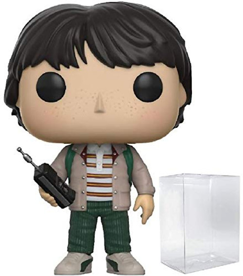 Funko Pop! Stranger Things - Mike with Walkie Talkie Pop! Vinyl Figure (Includes Compatible Pop Box Protector Case) Funko Pop! Stranger Things - Mike with Walkie Talkie Pop! Vinyl Figure (Includes Compatible Pop Box Protector Case)