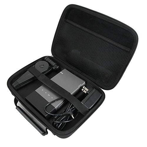 Adada Hard Travel Case for Vamvo Ultra Mini Portable Projector 1080p Supported HD DLP LED Rechargeable Pico Projector